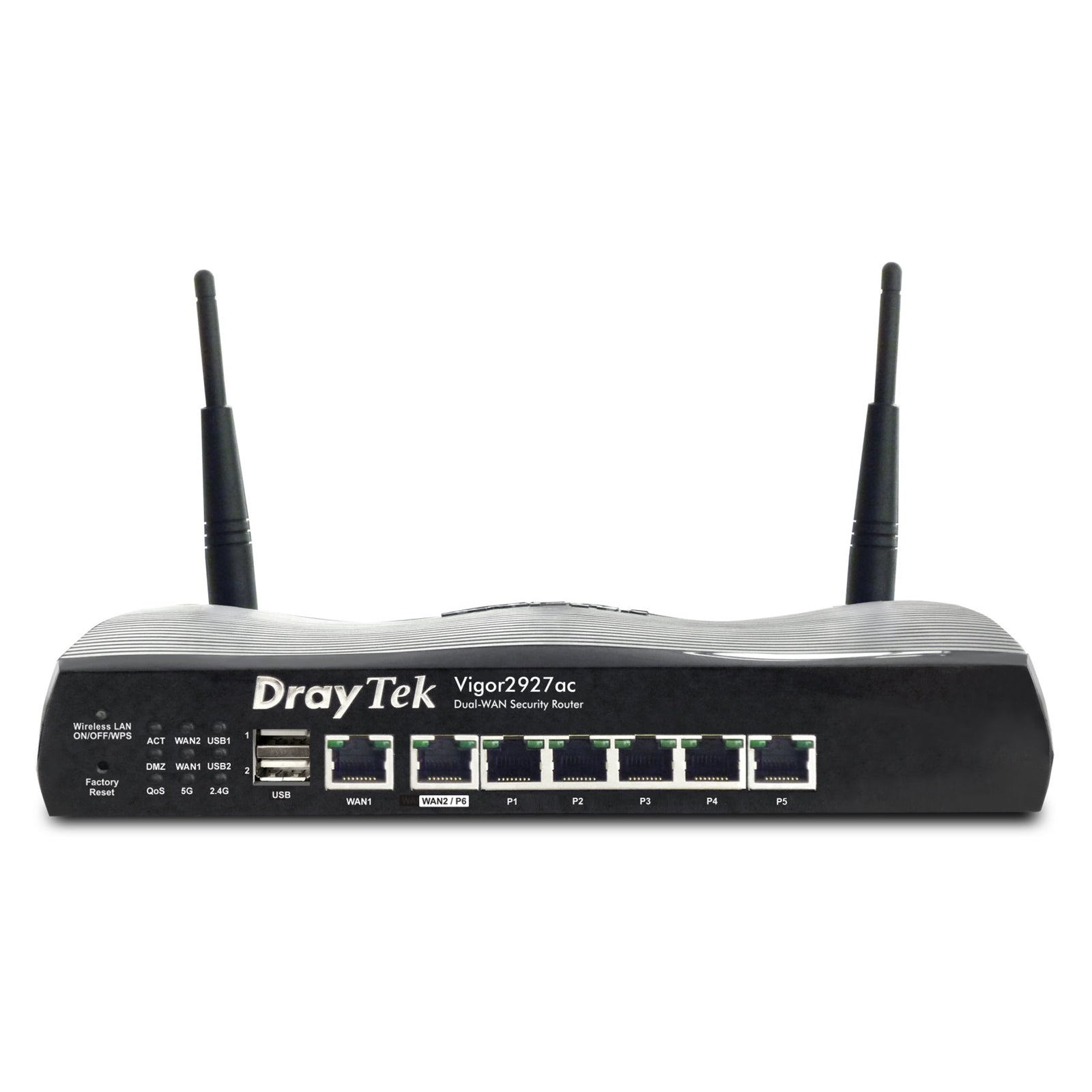 DrayTek Vigor 2927Lac Dual-WAN Gigabit VPN Router LTE Cat6 Dual-SIM DrayTek Vigor 2927Lac Dual-WAN Gigabit VPN Router LTE Cat6 Dual-SIM